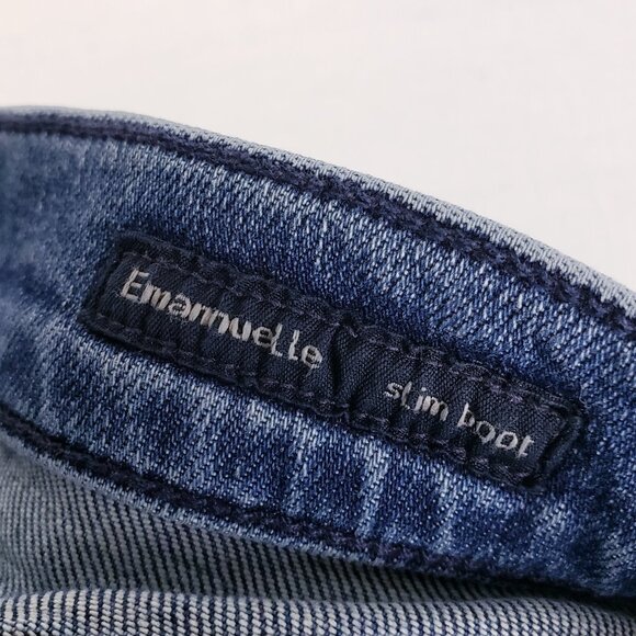 Citizens of Humanity Emannuelle Slim Bootcut Jeans size 31 Blue Medium Wash - Picture 6 of 15